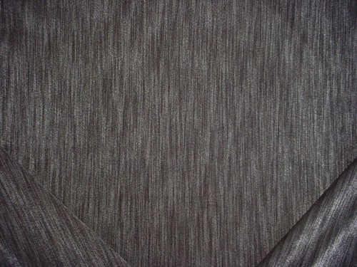 2-3/4Y Romo Kirkby K5106 Komet Strie Plains Velvet Graphite Upholstery Fabric - Picture 1 of 3