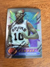 1994 Topps Finest Dennis Rodman #134 W/Coating Basketball