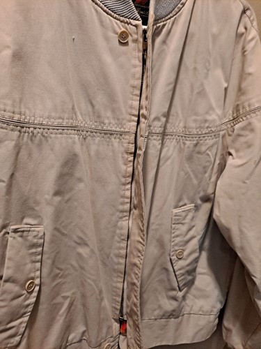 Vintage Sears Roebuck Tan Plaid Flannel Lined Jacket Large? Japan - Picture 9 of 13