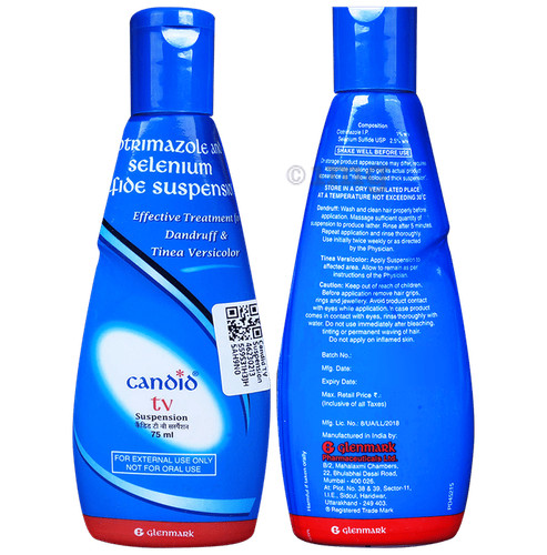 3X Candid TV Suspension Shampoo - 75 ml - Picture 3 of 3