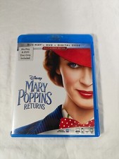 Mary Poppins Returns (Blu-ray, 2018) | Blu-Ray & Disc ONLY | No Digital Code