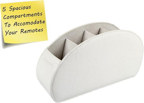 Luxury Remote Control Holder - White - Picture 2 of 7