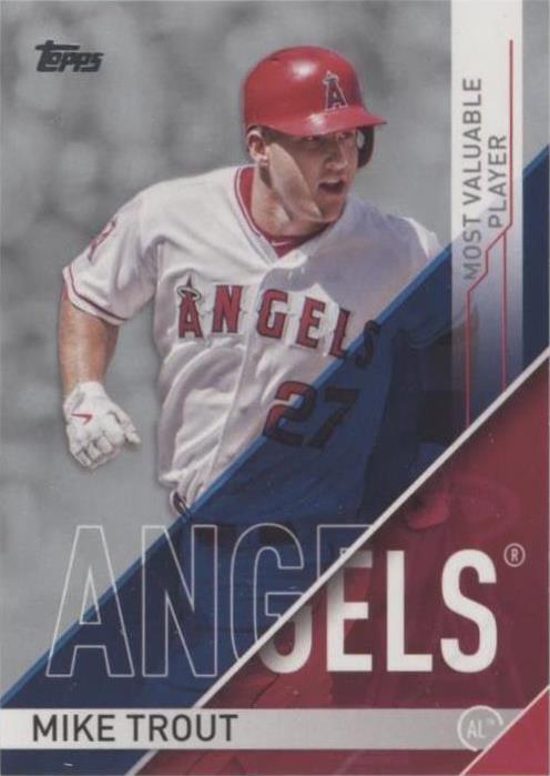 2017 Topps - Mike Trout #MVP-1 - 1 of 1