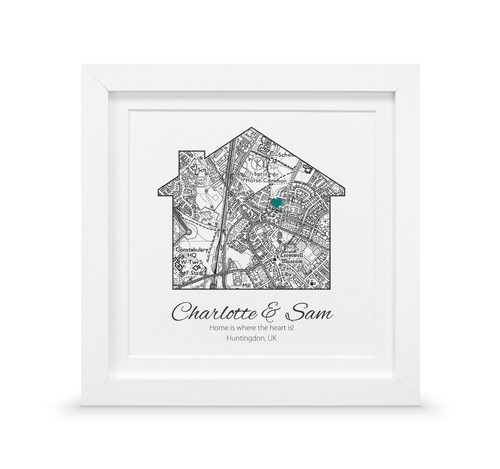 House warming gift | Personalised new home map print | First home present - Picture 16 of 36