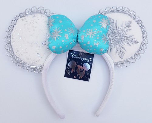 Disneyland Paris Parks Frozen Ohren Stirnband Schleife Anna Elsa Minnie Mouse Disney - Bild 2 von 13