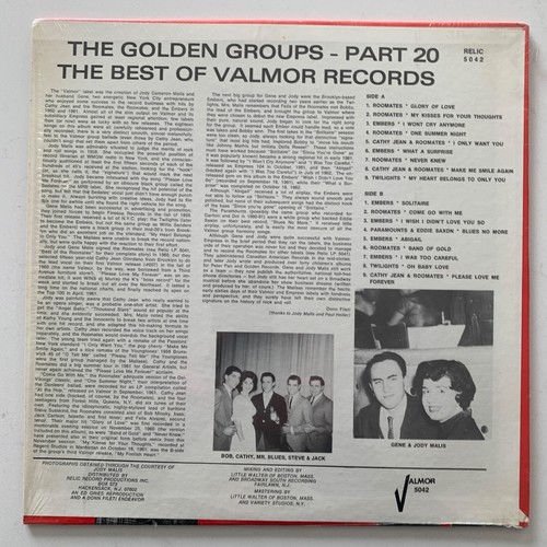 The Best Of Valmor Records - VA - US Vinyl LP - Near Mint (NM/NM) - RELIC5042 - Picture 2 of 4