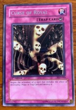 2003 Yu Gi Oh Pharaonic Guardian 1st Edition Curse of Royal #PGD-044
