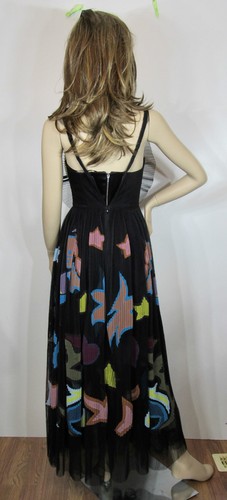 Mary Katrantzou Monroe Butterfly Print Tulle Dress, US 4 MSRP $5150 - Picture 4 of 5