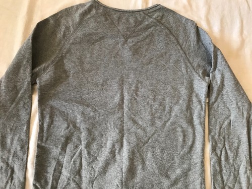 NUDIE JEANS COTTON MEN'S SWEATSHIRT GRAY XSMALL XS SIZE - Bild 10 von 13