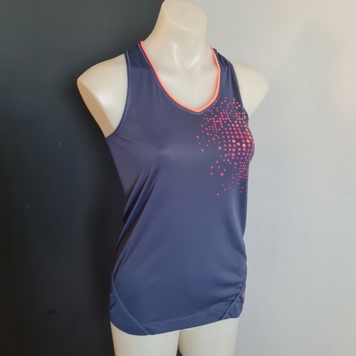 Women's size S 'ADIDAS' Gorgeous navy racerback running tank top - EUC - Picture 4 of 6