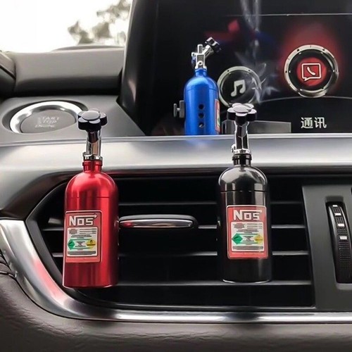 NOS Bottle Car Air Freshener JDM Turbo Billet Aluminium NEW - Picture 7 of 9
