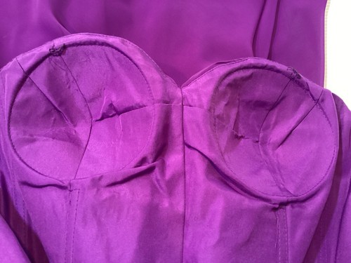 Tony Bowls Formal Dress / Gown Royal Purple Size 2 WORN ONCE! - Picture 9 of 14