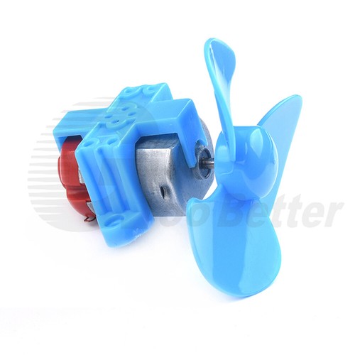 Mini 130 Motor Plastic Propeller Props Fan Mount Kits Toy RC Model Car Boat DIY - Picture 10 of 34