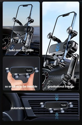 Support de téléphone de voiture Gravity, support de téléphone à ventilation d'air 2025 PACK DE 5 PACK TOUT NEUF !! - Photo 7 sur 8