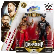 Championship Showdown Series 17 Roman Reigns vs Jey Uso Action Figure 2-Pack