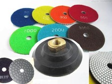 4" Diamond Polishing Pad Buff 22 Terrazzo Granite Concrete Glass stone protector