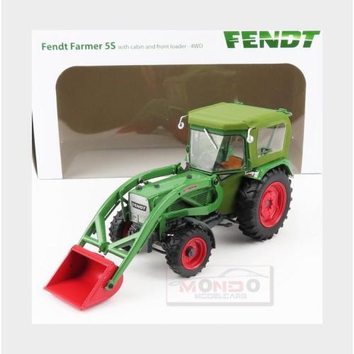 1:32 UNIVERSAL HOBBIES Fendt Farmer 5S 4Wd Tractor With Front Loader 1975 UH5310 - Picture 2 of 2