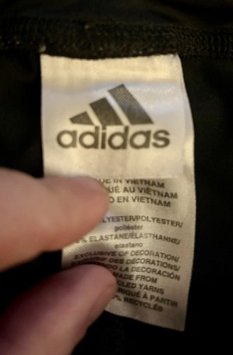Adidas Girls 3-Stripes Leggings Size 14 - Picture 4 of 6