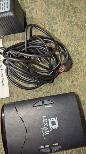 Vintage Lexar media TV Digital Photo Player - Picture 9 of 15