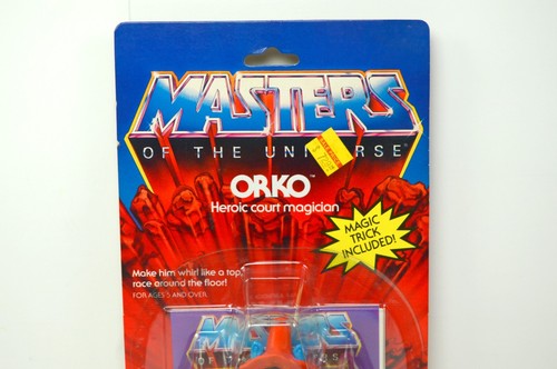 MOTU, Orko, Clear, Masters of the Universe, MOC, carded, sealed figure, He-Man - Picture 3 of 10