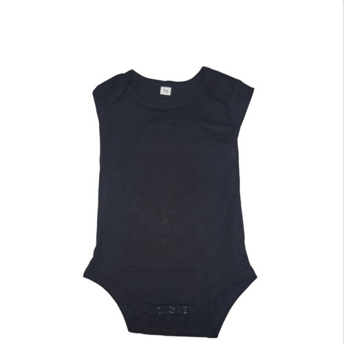 Newborn 2pc Boy's Black Halloween Outfit Set Bat Jumpsuit With Wings & Hat New - Picture 8 of 14