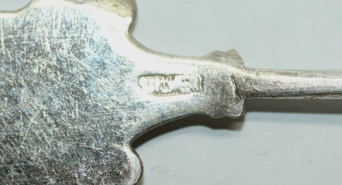 VINTAGE 800-900 SILVER SOUVENIR SPOON - CHINESE JUNK FROM HONG KONG 1970s - Picture 6 of 8