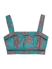 Zimmerman Realm Paisley  Crop Top Size 1