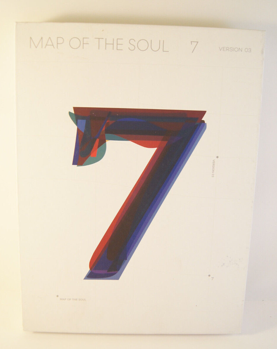 K-POP BTS - MAP of The Soul : 7, Version 3 Cover incl. Album