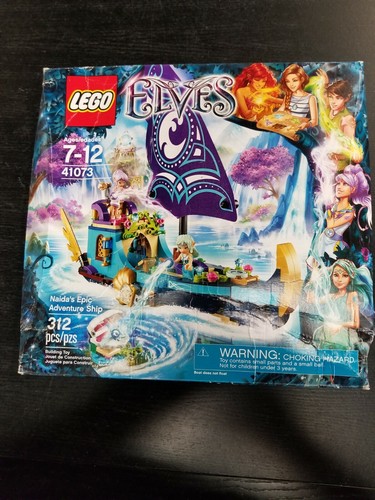 LEGO ELVES Naida's Epic Adventure Ship #41073 Sellado de fábrica Retirado CAJA DAÑADA - Imagen 1 de 4