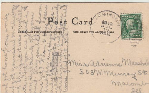 HUMOR POSTCARD The Cold Grey Dawn of the Morning After, Champagne Bottles, Cat - Picture 2 of 2