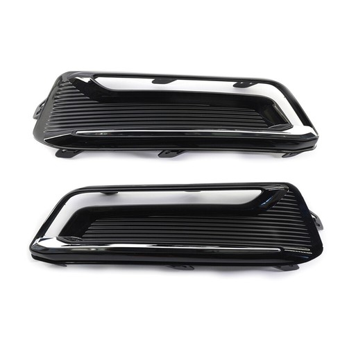 Front Bumper Fog Light Lamp Cover Left & Right Fit Chevrolet Impala 2014-2020 - Picture 4 of 8