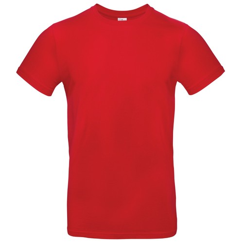 Crew Neck Mens T-Shirt Short Sleeve Soft Cotton Quality Ringspun Top B&C E190 - Picture 8 of 23