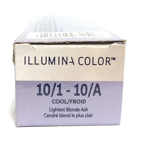 Wella Illumina Permanent Hair Color 10/1-10/A Lightest Blonde/Ash, 2 oz - Picture 2 of 2