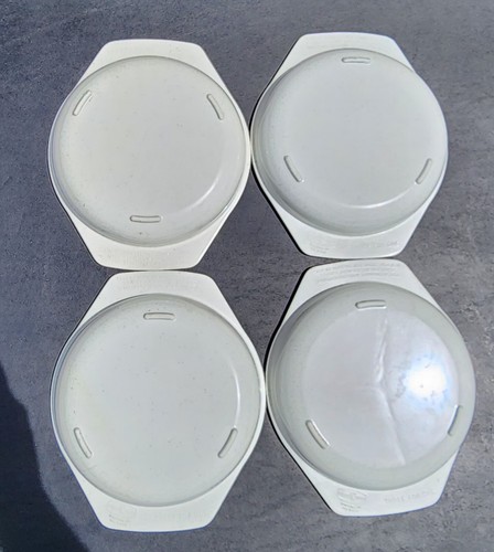 Vintage Set Of 4 Nordic Ware THREE FOR ONE Divided Microwave Oven Safe Dishes - Bild 2 von 10