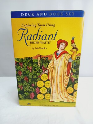 #ad #ad Exploring Tarot Using Radiant Deck and Book Set=Complete=Open box Unused $12.00