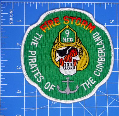 Nashville Tennessee Fire Dept Station 9 patch-bin A