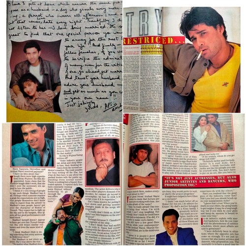 Cineblitz  1999 Bobby Mahima Karisma Sridevi Urmila Hema Rani Magazine Bollywood - Picture 3 of 12