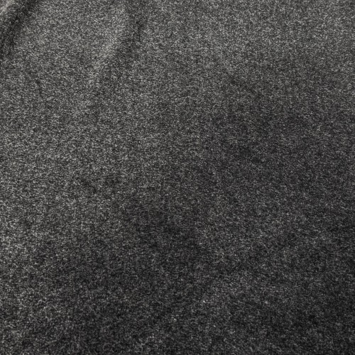 Webpelz Kurzhaar Dunkelgrau meliert weich Kunstfell Plüsch Stoff Deko Teppich - Bild 3 von 5
