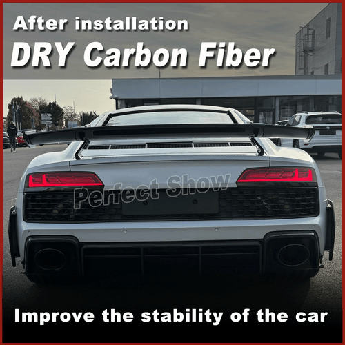 Alerón de techo de carbono para Audi R8 V10 GT Coupe 20-24 TT DRY alerón trasero alerón trasero - Imagen 2 de 11