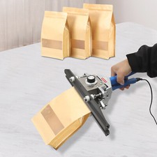 12" Handheld Heat Sealing Machine Portable Electric Heat Sealer Cutter Bags 500W