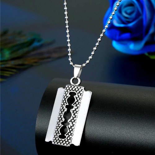 Creative Patterns Stainless Steel Chain Silver Men And Women Necklace 24 inch US - Picture 52 of 137