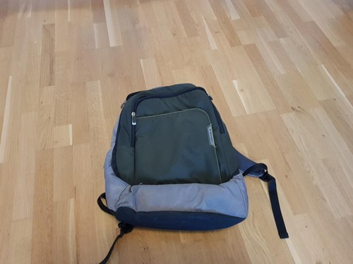 Kensington Backpack grau grün Rucksack   bis 39.1cm (15.4") TOP P6502 NP 149 EUR - Bild 1 von 9