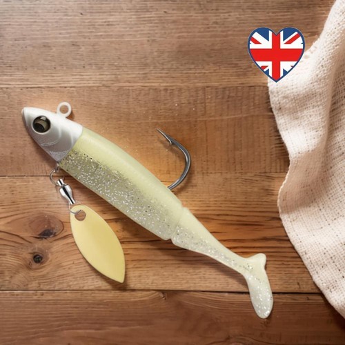 T-Tail Fishing Lure Glow In The Dark Bait Fishing Accessories (Noctilucent)