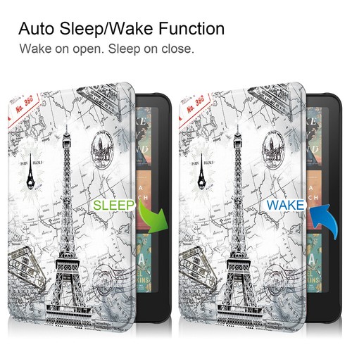 Smart Leather Case Flip Magnet Cover For Amazon Kindle Paperwhite 12th Gen 2024 - Picture 130 of 139