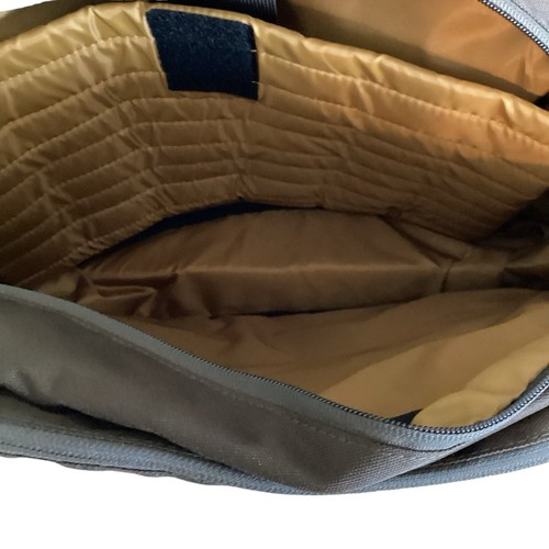 VAUDE Bike Messenger Laptop Bag Brown Lined Made in Germany - Picture 4 of 9