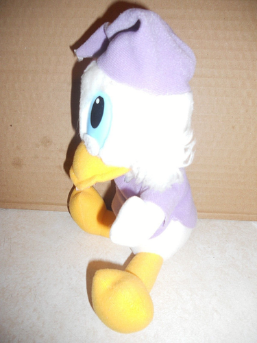 VNTG MICKEY'S CHRISTMAS CAROL 8" SCROOGE MCDUCK & MICKEY MOUSE PLUSH GUC LOOK - Picture 5 of 7