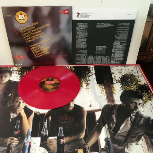 The CLASH combat rock Lp RED Vinyl Record with Big poster , LIMITED PRESSING - Picture 3 of 3