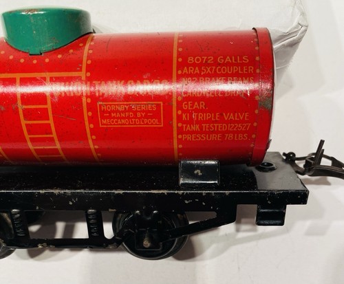 Hornby Tank Car / American-Type / O Ga. with Black Frame (1936) - Picture 9 of 11