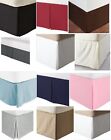 Easy Tuck (No Platform) Daybed Bedskirt | 600 Tc Solid Cotton Drop 12" to 16"