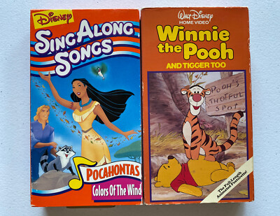 Disney Sing Along Songs Colors Of The Wind & Winnie The Pooh And Ti...